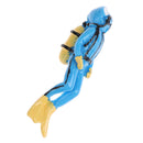 Treasure Hunter Diver Fish Tank Ornament Landscape Aquarium DecorationSEAU