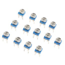 100 to 1M Ohm Single-Turn Trimming Potentiometer Kit, Pack of 65