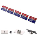 5pcs Donald Trump 2020 Election President Badge Button Pin Campaign Brooch New,a