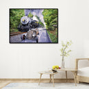 5D DIY Diamond Painting Train Road Full Round Pictures Rhinestone Kit Decor