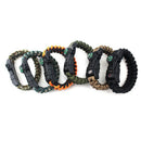 5 in 1 Multifunctional Outdoor compass Survival Weaving Bracelet,Umbrella R