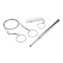Outdoor Survival Kits Camping Hunting Hiking Emergency Tool Whistle Bracelet