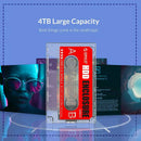Hard Drive Case USB3.0 HDD Enclosure External Transparent HDD Case DIY Stick.kz