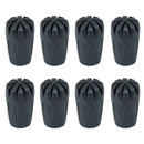 8pcs Rubber Replacement Tips Hiking Stick Walking Trekking Pole Protector