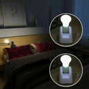 LED Wall Night Light Bulb Cordless Battery Portable Handy Pull String Lamp ST996