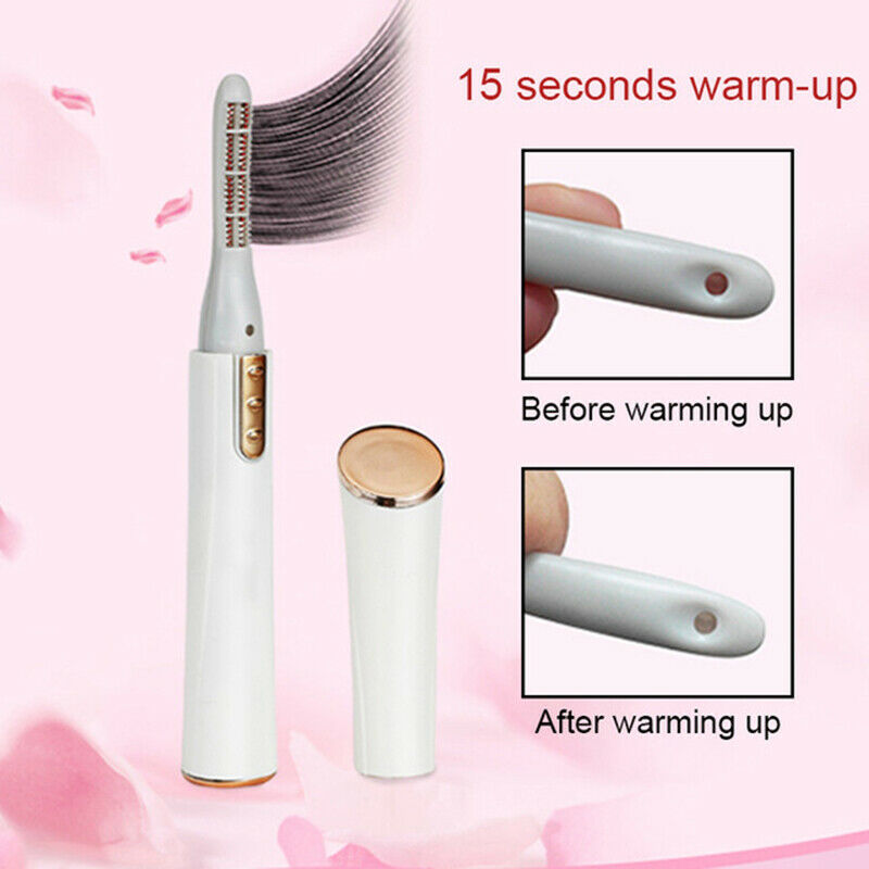 Electric Eyelash Curler Eyelashes Heating Eyelash Curler Eyelash Curling En Q6K5