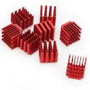 10pcs/lot Aluminum Cooler Heatsink For TMC2100 Stepper Motor Driver Red