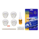 8PCS/SET Glass Repair Tool Car Repair Crack Chip Scratch Set Winshield Corr K9Q2