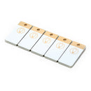5PCS Night Lamp Pocket Card USB Power LED 0.2W Light for Computer Laptop Te