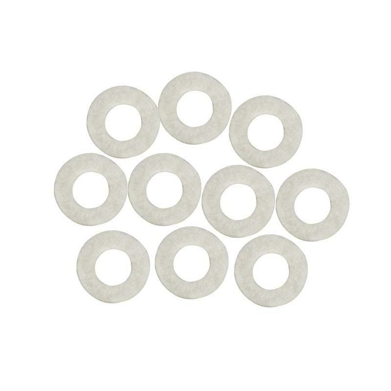 10pcs Cotton Felt Mats Trumpet Key Pad for Trumpet Trombone Repair Accessor