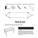 Desk Feet Hammock Foot Chair Care Tool The Foot Hammock Outdoor Rest Cot Po