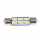 10 X Double-Pointed Lamp 36MM 5630 6SMD With Aluminum Heat Reading Lamp