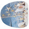 3 Piece Floral Non Slip Soft Bath Mat Set Pedestal Bathroom Toilet Cover Ru B1D7