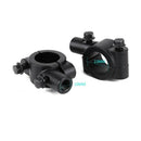 Pair Adapter bracket set Rearview Mirrors 10mm screws on handlebars Motorcy
