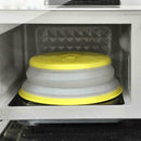Two-way Foldable Microwave Sieve Collapsible Silicone Colander A6X5