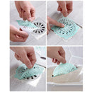 10pc/Lot Disposable Hair Filter Strainer Stickers Bathroom Drain Cover Net