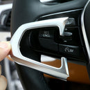 Steering Cover Trim Wheel Fit for BMW 5 Series G30 2018 Button Interior Frame
