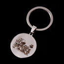 Engraved liefste juf Keychain Pendant Keyring Jewelry Best Gift for Teacher  OZ