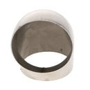 3Pcs Car 201 Stainless Steel 3inch 63mm 90 Deg Bendable Weld-On Exhaust Pipe