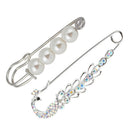 2pcs Women Brooch Kilt Scarf Shawl Safety Pin