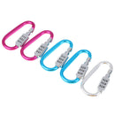 Mini Zinc Alloy Lock Ring Padlock Travel Combination Safety Triple Diy OZ