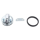 2 x 45mm Stainless Steel Round Flush Hatch Latch Handle Lift Cabinet Lock