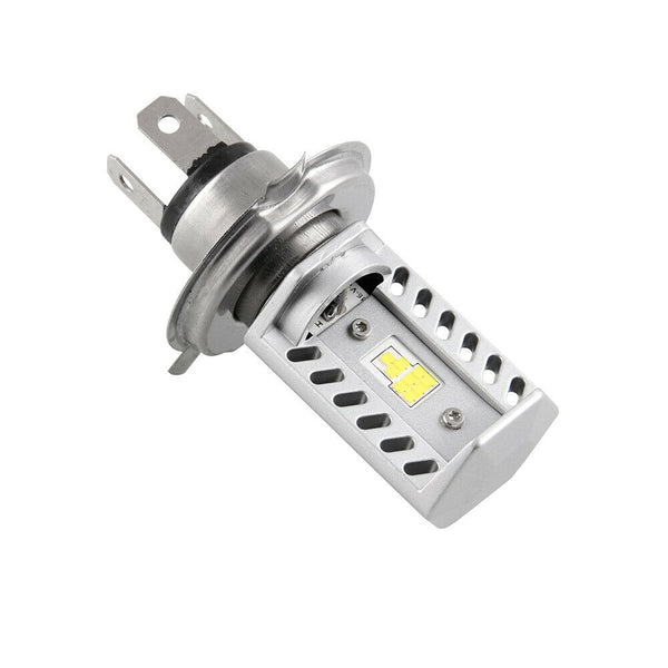 H4 9003 Motorcycle LED Headlight High Low Beam Light Conversion Headlamp 6500K