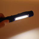 Mini LED COB Pen Clip Light Inspection Lamp Lighting Magnetic Torch Flashli