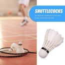 3pcs Badminton Shuttlecocks Goose Feather Durable Training Badminton Balls