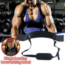 Biceps Training Frame Dumbbell Barbell Gym Equipment Arm Trainer Board Body W4Z9