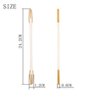 Efficient Durable Wooden Triple Shank Piano Mute Stick Tool