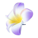 Women Girls Plumeria Flower Foam Hair Clip - Pink R3R6