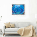Dolphins 5D Diamond Painting DIY Art Embroidery Cross Stitch Home Decor Craft 1X