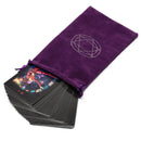 Special Velvet Tarot Card Set Storage Bag Six-Pointed Star Pattern WLB Hn