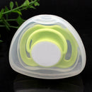 3pcs Baby All-In-One Silica Gel Pacifier With Storage Box Containers Holder Case