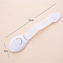 8PCS Adhesive Child Kids Baby Safety Locks For Door Drawers Cupboard Cabinet HOT