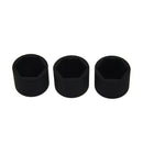 20pcs Universal Black Silicone Wheel Lugs Nuts Bolts Covers Protective Caps