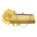 Women Glitter Clutch Purse Evening Party Wedding Banquet Handbag Shoulder B F7R9