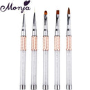Monja Nail Art Acrylic Liquid Powder Engraving Uv Gel Extension Builder Fre
