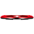 Qi Wireless 10W Charger Pad Polyhedral Angle Vacuum Plating Fast Charging Red