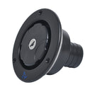 Round Black Water Fill Hatch Inlet UV Plastic for RV Trailer with 2 Keys