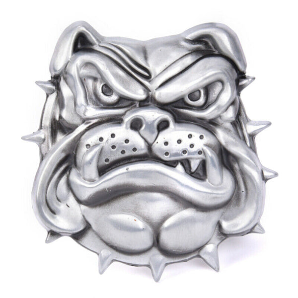 Mens British Bulldog Metal Alloy Belt Buckles Cowboys Punk Fashion Buckle Kw