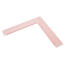Plastic L Garment Square Quilting Ruler Designer Tailor Ruler Dress Craft 8"