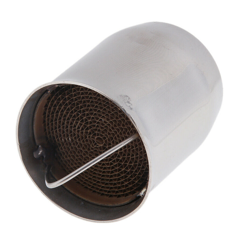 60mm Universal Motorcycle Exhaust Pipe Can DB Killer Silencer Muffler Baffle