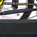 4x Cycling Bike Frame Chain Stay Protector Pad Cover Adhesive Wrap Sleeve Black