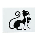 cat and mouse switch stickers living room kitchen wall stickers JR