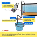 Gravel Sand Cleaner for Aquarium Fish Tank Water Changer Vacuum Siphon with A9H9