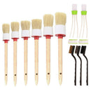 11 Pieces Car Cleaner Brush Set Detail Brush Wire Brush Automotive Air Cond