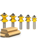 Set of 2 Solid Carbide Beading Router Bits For Wood Milling Machines Power Tools