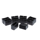 10x Rectangle Furniture Leg Covers Table Feet Inserts Bung Floor Protection
